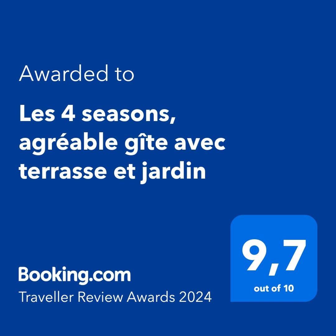 Les 4 Seasons, Agreable Gite Avec Terrasse Et Jardin La Croix Bigot Eksteriør bilde